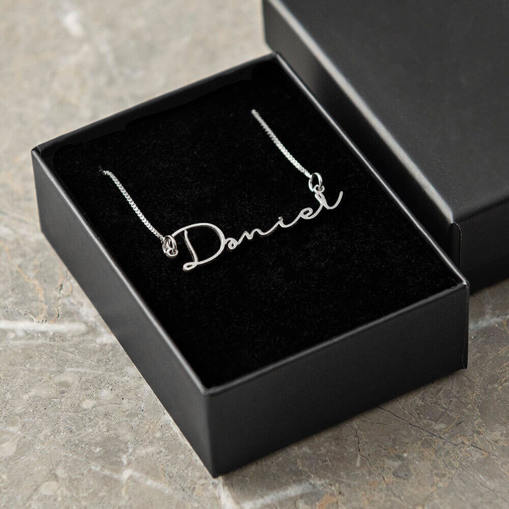 Correntinha com Nome Delicado Personalizado em Prata 925