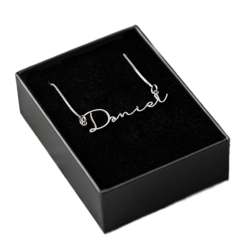 Correntinha com Nome Delicado Personalizado em Prata 925