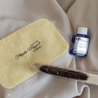 Kit Limpa Joias de Prata Escova de Latao Flanela Magica Monzi