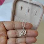 Colar Letra Maiúscula Personalizada em Prata 925