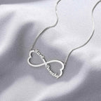Colar Infinito com Nome Personalizado em Prata 925
