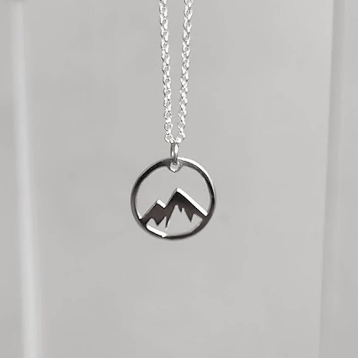Colar Montanha em Prata 950