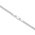 Corrente Masculina Elo Grumet 3mm em Prata 925 60cm