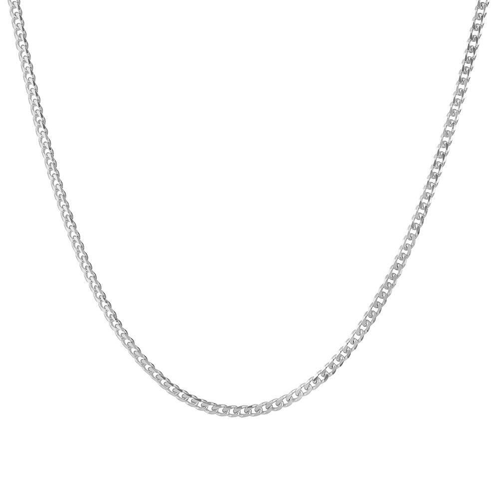 Corrente Masculina Elo Grumet 3mm em Prata 925 60cm