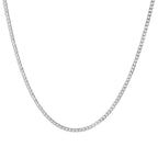 Corrente Masculina Elo Grumet 3mm em Prata 925 60cm