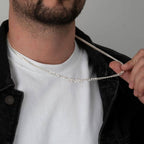 Corrente Masculina Personalizada com Nome em Prata 925