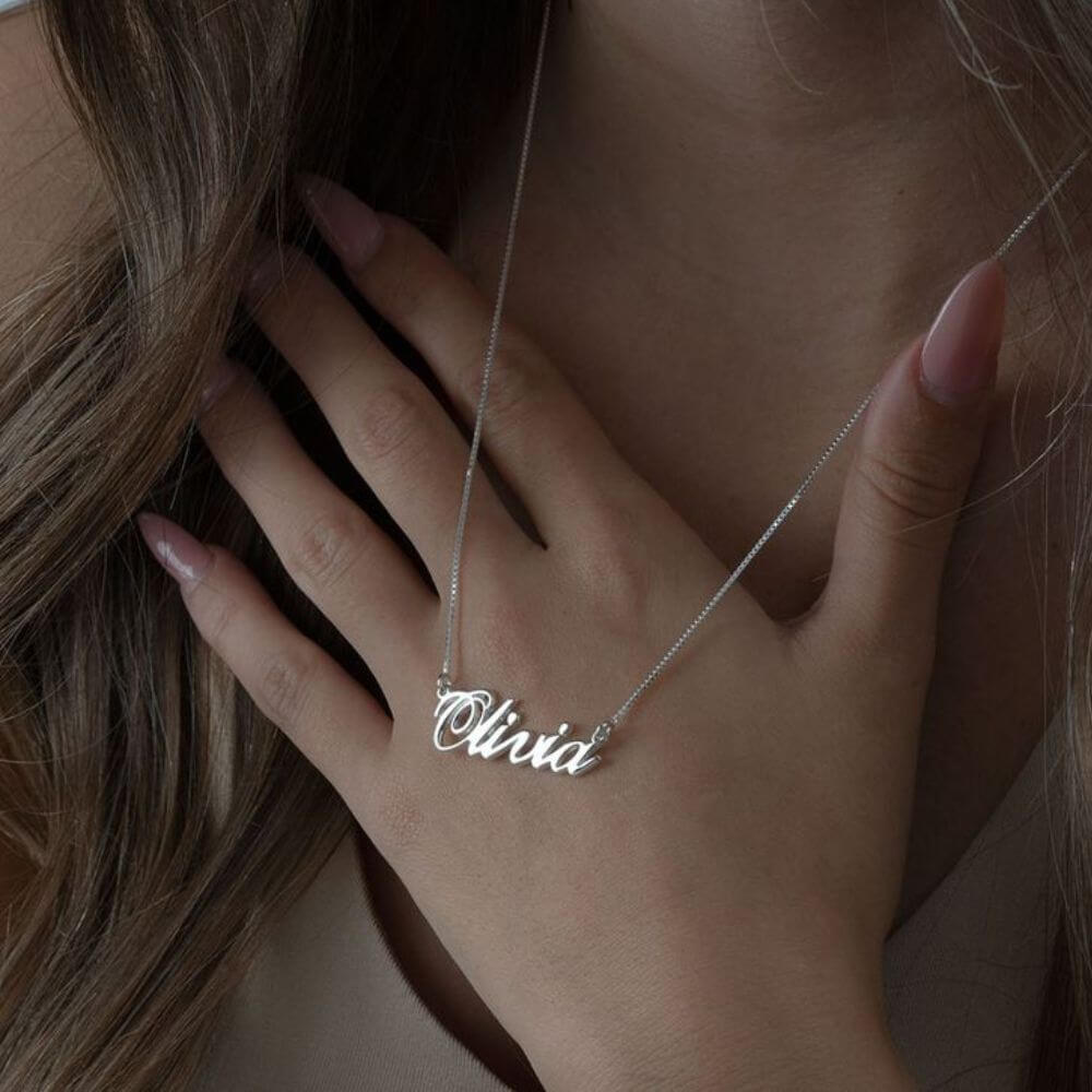 Cordão Personalizado com Nome em Prata 925