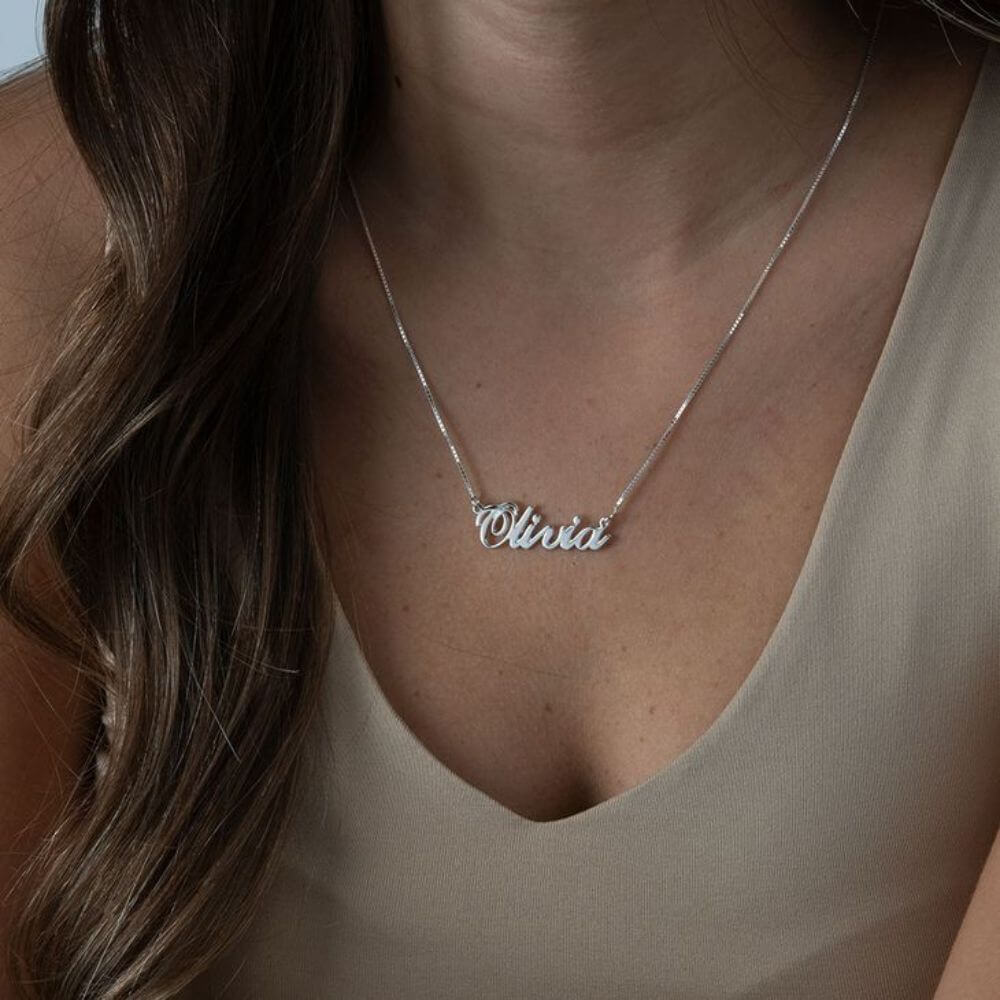 Cordão Personalizado com Nome em Prata 925