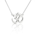 Colar Yoga Mantra Om em Prata 950