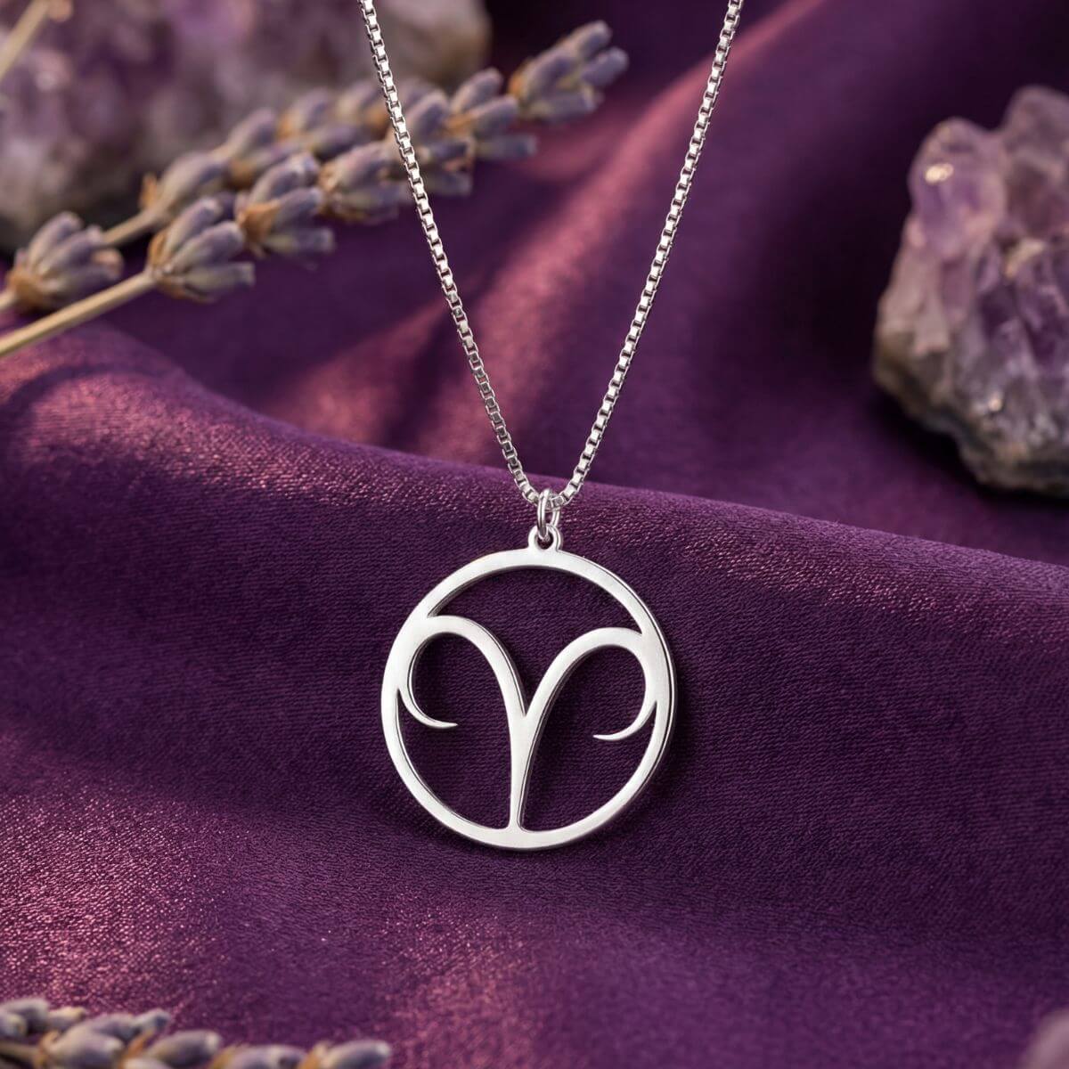 Colar de Signo em Prata 950