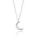 Colar Lua Crescente Prata 950