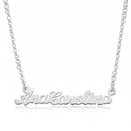 Colar com Nome Manuscrito Personalizado em Prata 925