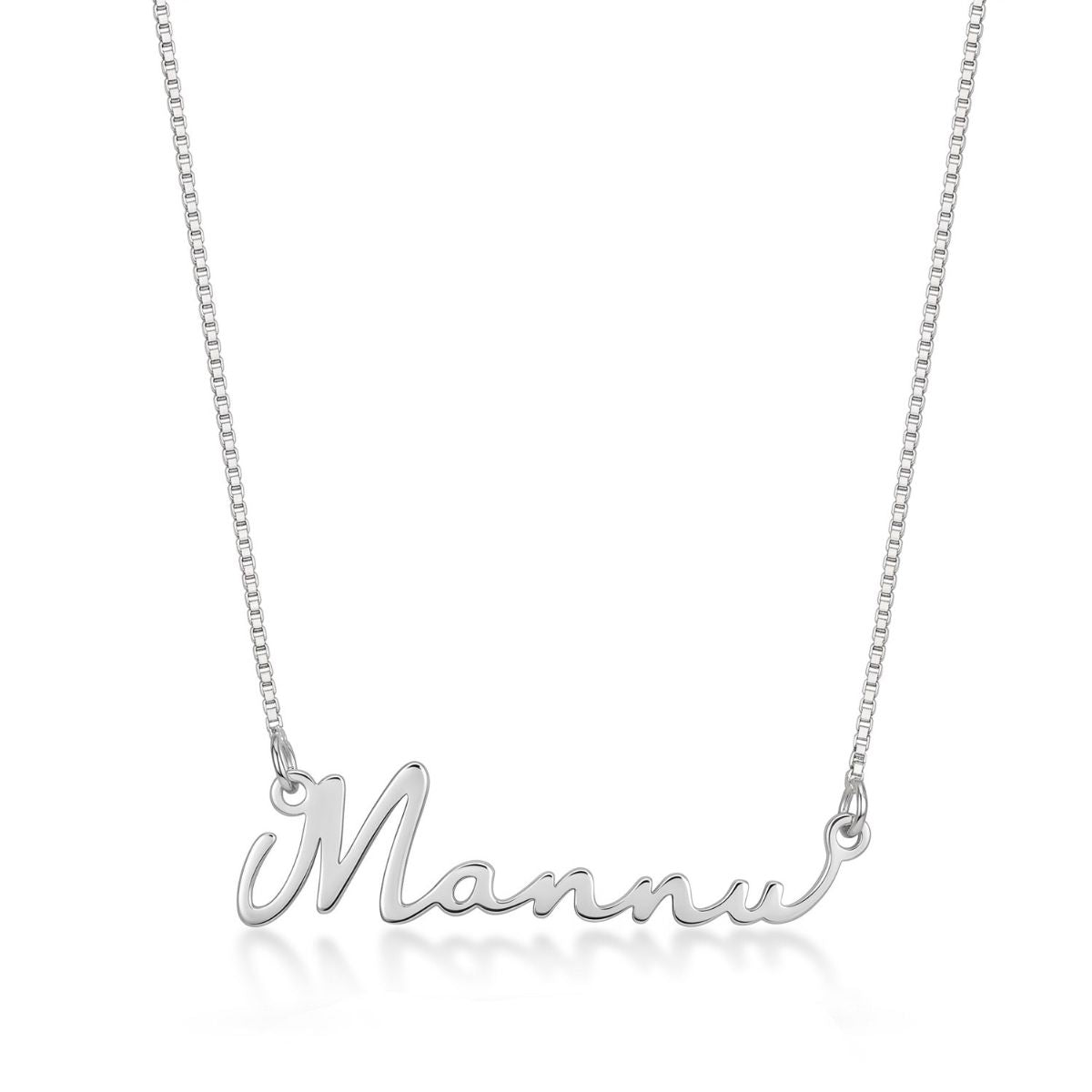 Correntinha com Nome Delicado Personalizado em Prata 925