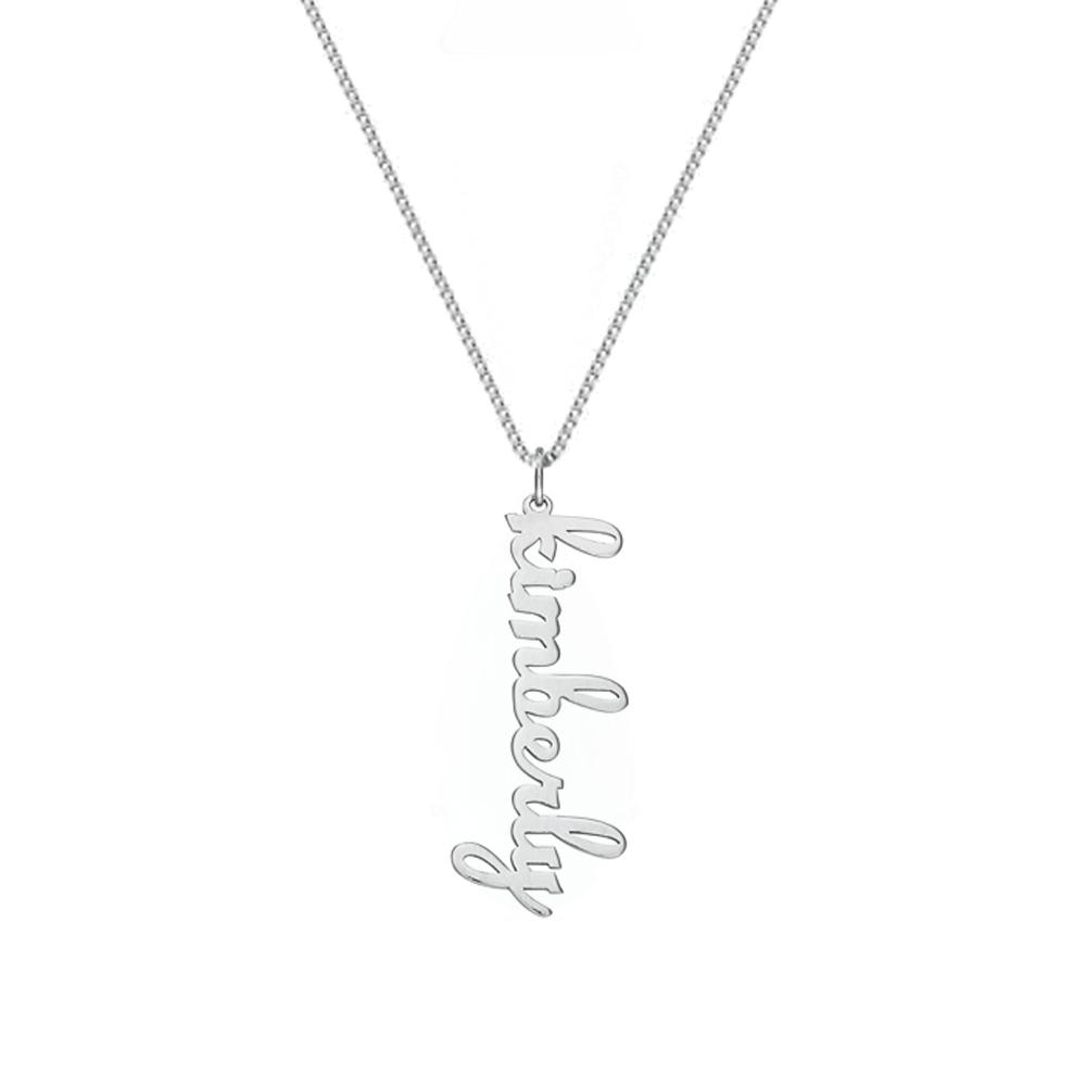 Colar com Pingente Nome Personalizado em Prata 925