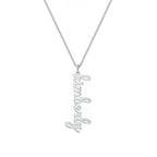 Colar com Pingente Nome Personalizado em Prata 925