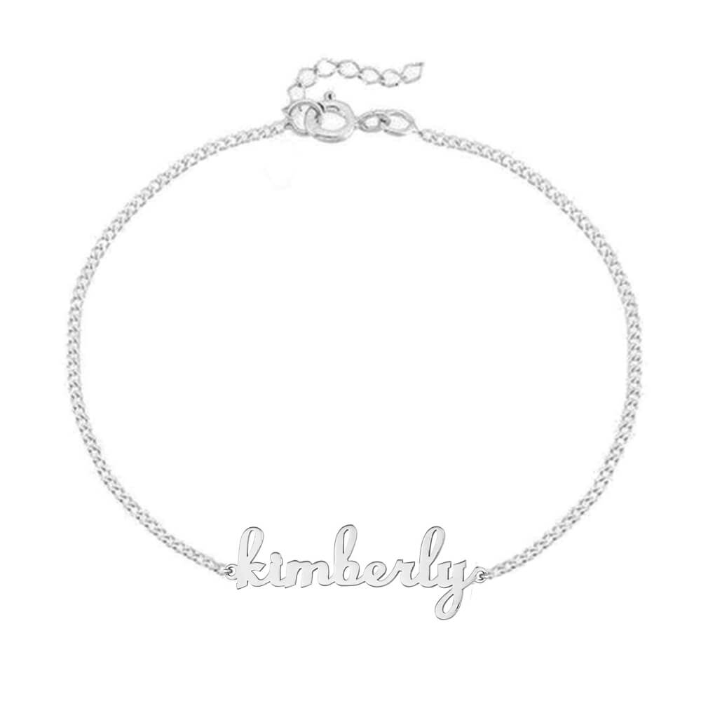 Pulseira Personalizada Prata 925 com Nome