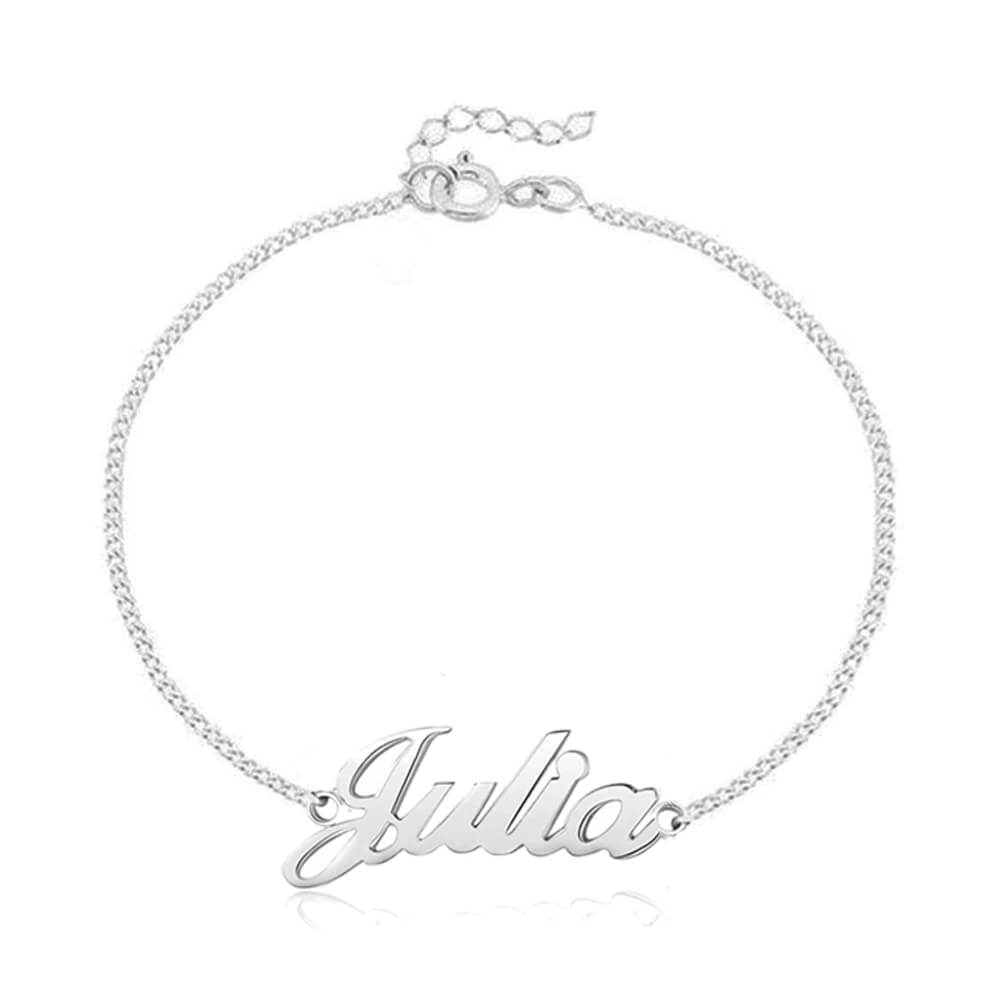 Pulseira Personalizada Prata 925 com Nome