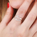 Anel com Nome em Prata 950 Personalizado