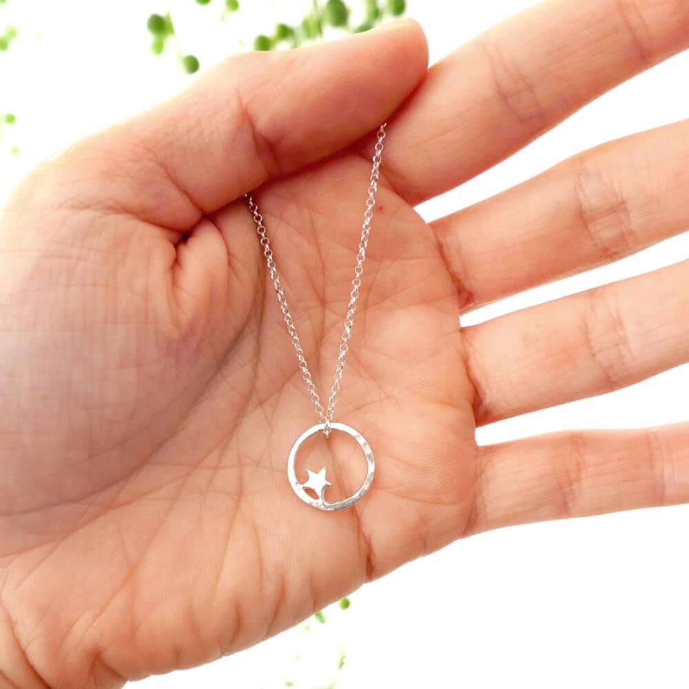Colar Estrela de Prata