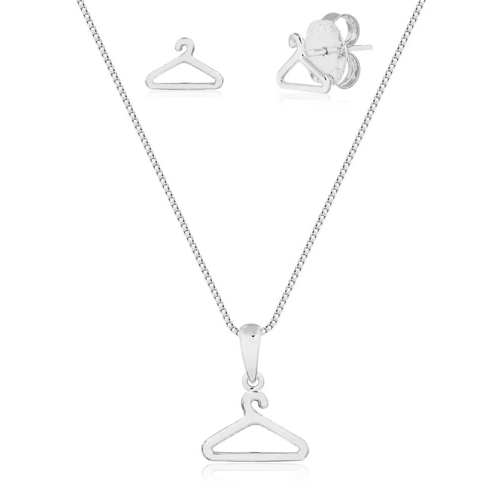 Conjunto Profissão Personal Organizer Prata Maciça 925