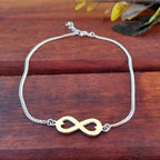 Pulseira Infinito After em Prata 950