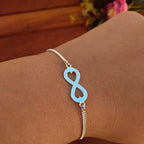 Pulseira Infinito After em Prata 950