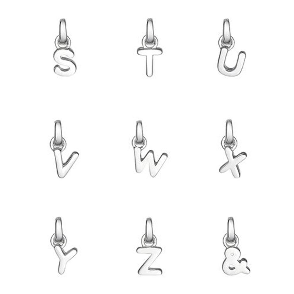 Colar com Letra Inicial Prata 950