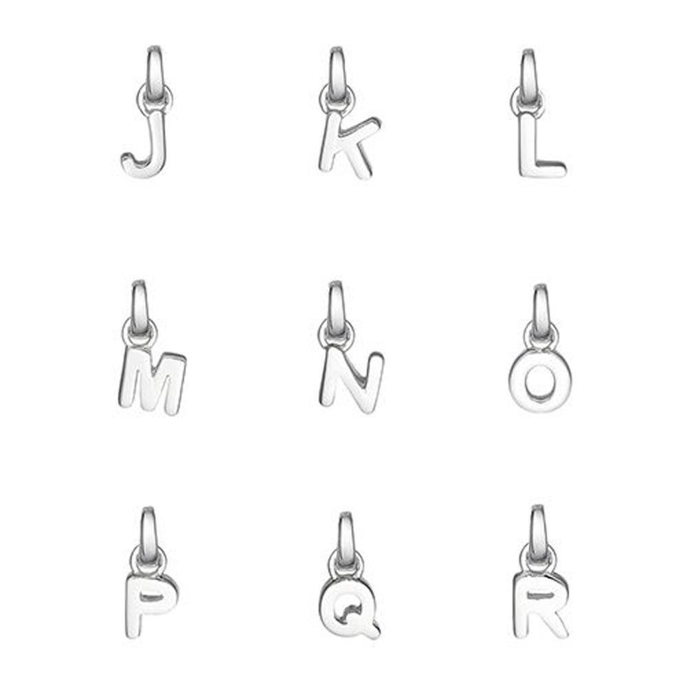 Colar com Letra Inicial Prata 950
