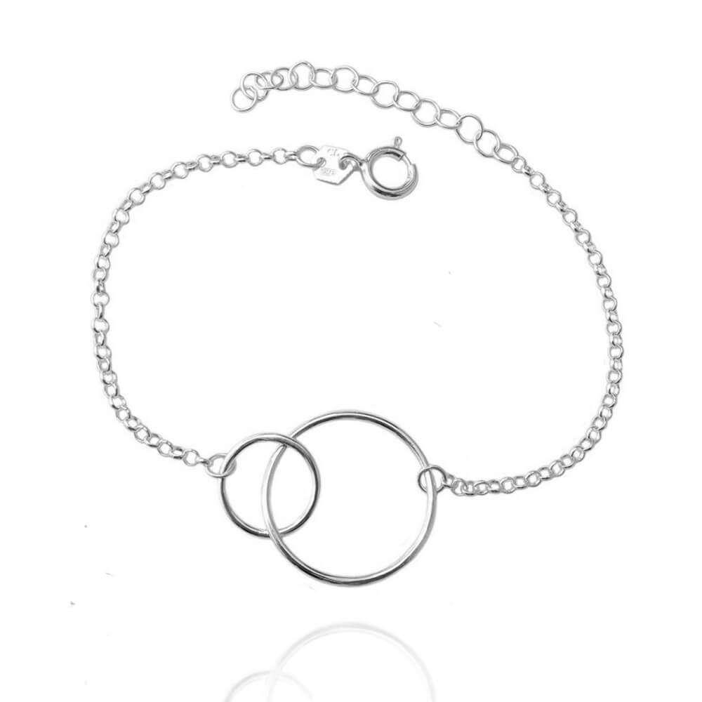 Pulseira Círculos em Prata 925