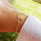 Pulseira Círculos em Prata 925
