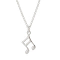 Colar Nota Musical em Prata 950